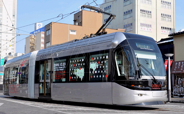 鉄道模型専門店 富山市内電車環状線セントラム Ｎゲージ （ＫＡＴＯ