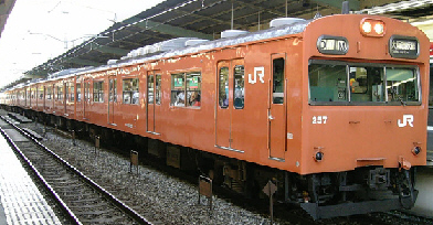 鉄道模型専門店 通販 １０３系(ＪＲ西日本・黒サッシ・オレンジ)セット